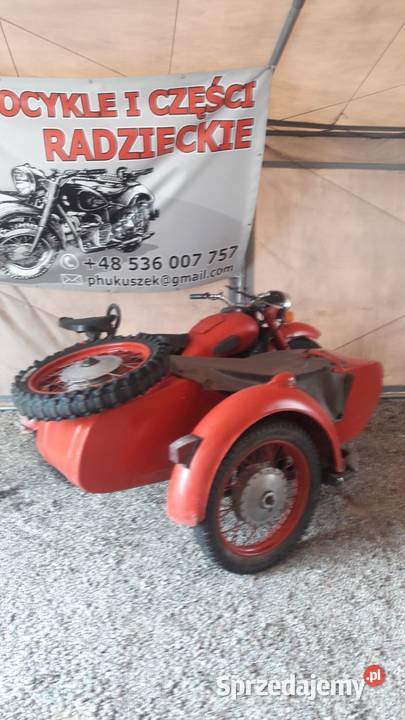 K 750 motocykl z koszem nie K 650 dniepr ural M