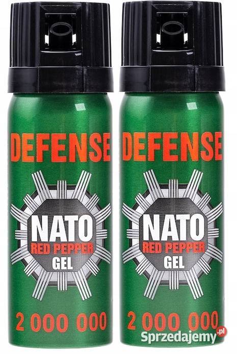Gaz pieprzowy obronny Nato Defense Military żel Kielce