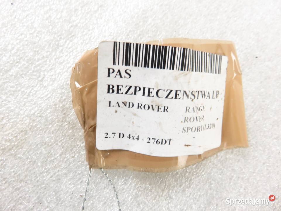PAS LEWY PRZEDNI LAND ROVER RANGE ROVER SPORT Motoryzacja