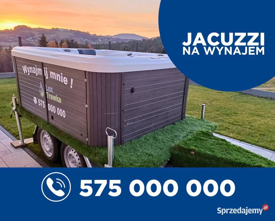 Wynajmij jacuzzi PREMIUM balia SPA w domu Limanowa