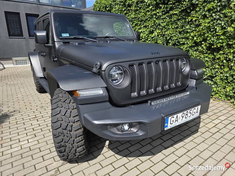 Jeep JL Wrangler Unlimited MY20 Rubicon 20 turbo czarny pomorskie Gdynia
