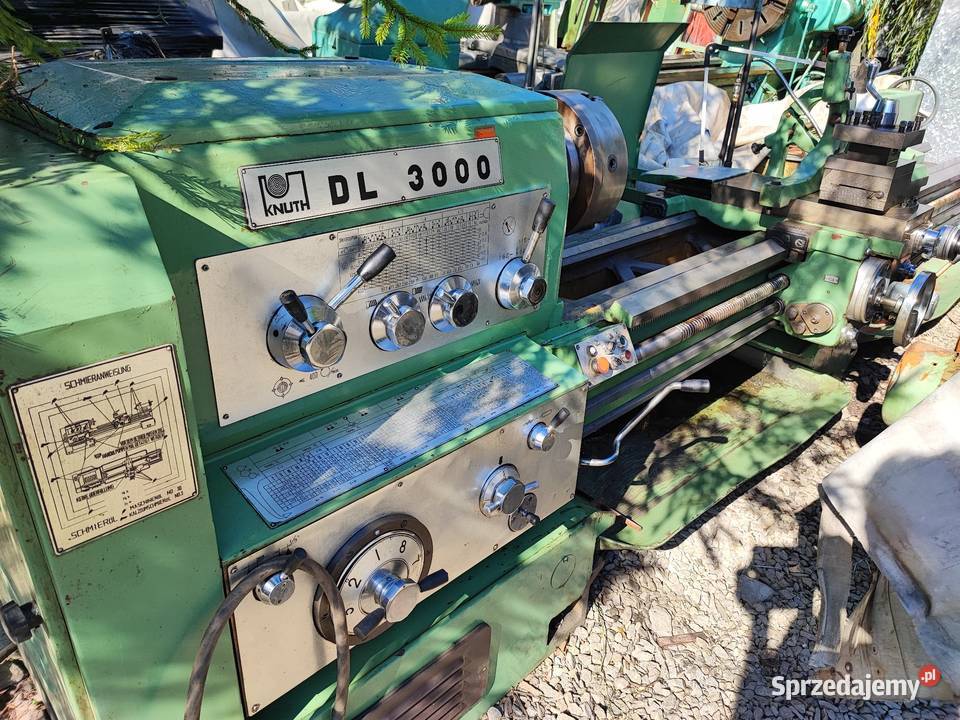 Tokarka do metalu 3 m 3000 mm Mazak Poręba Knuth małopolskie Maków Podhalański