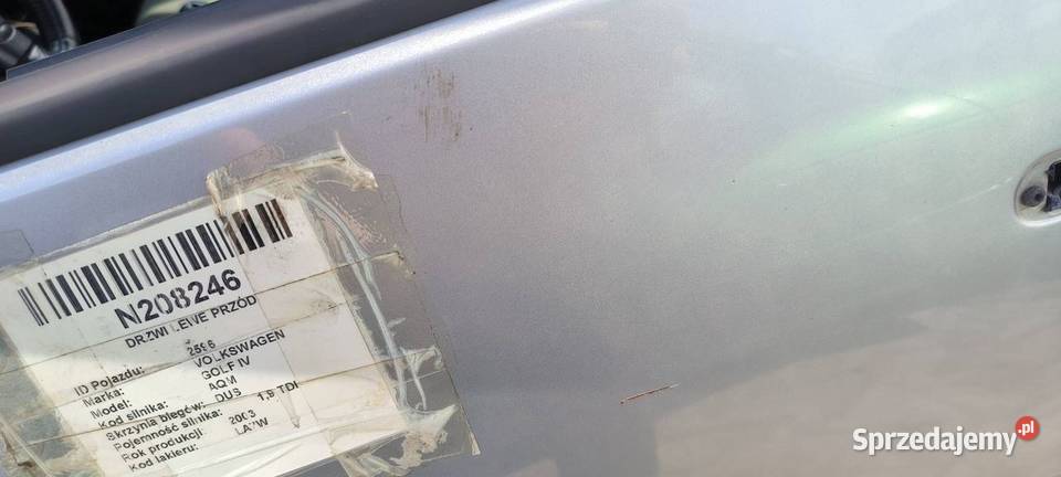 DRZWI LEWE PRZÓD VOLKSWAGEN GOLF IV LA7W