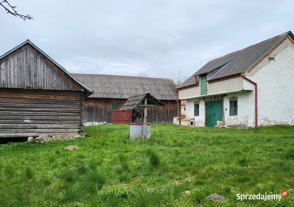Widokowe siedlisko 151 ha na Roztoczu dom na 23zł/m2 Wólka Abramowska