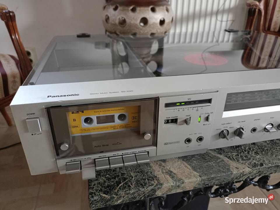 Gramofon Panasonic SG2220 Magnetofon Radio Japan Magnetowidy Drawski Młyn