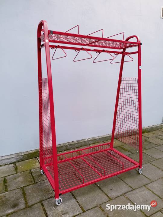 Wieszak mobilny 4stanowiskowy szatnia straż kujawsko-pomorskie Bydgoszcz