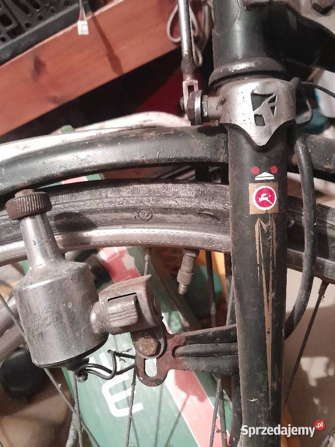 Rower zabytkowy GAZELLE z lat 5060 prl łódzkie Kowalewice