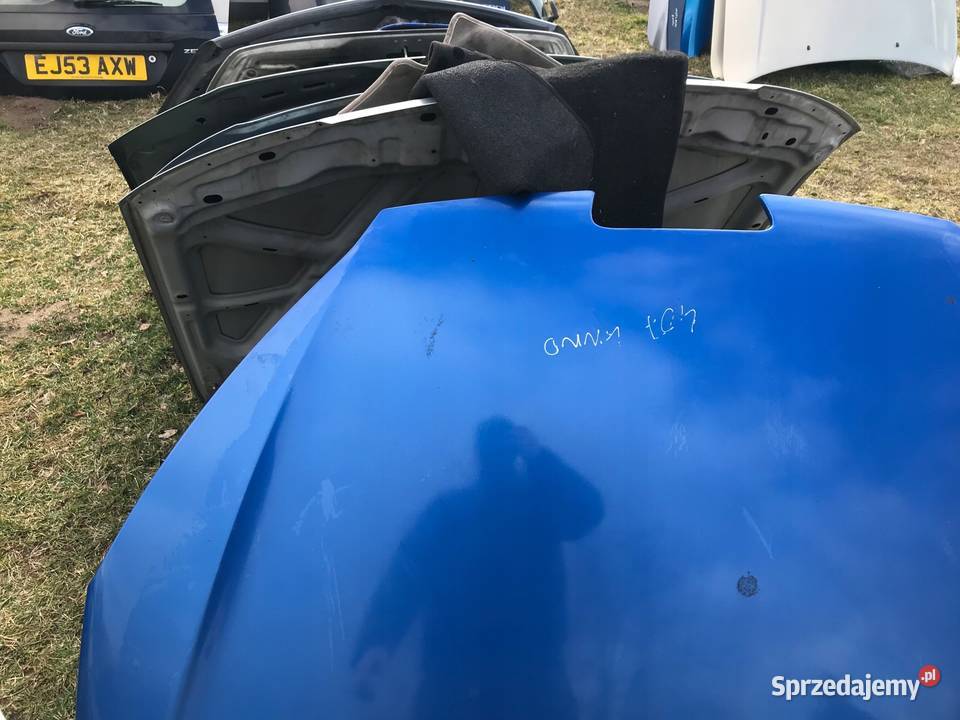 PEUGEOT 407 MASKA PRZÓD KNND POKRYWA NIEBIESKA Zbierkowo sprzedam