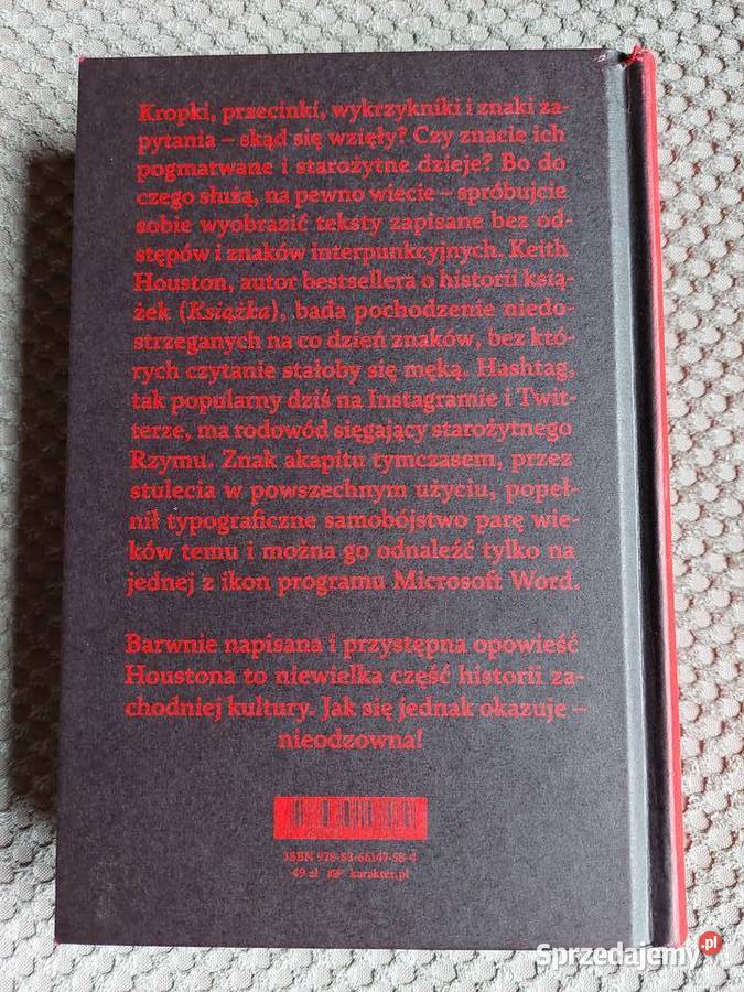 Ciemne typki Sekretne życie znaków ISBN 9788366147584 Kraków