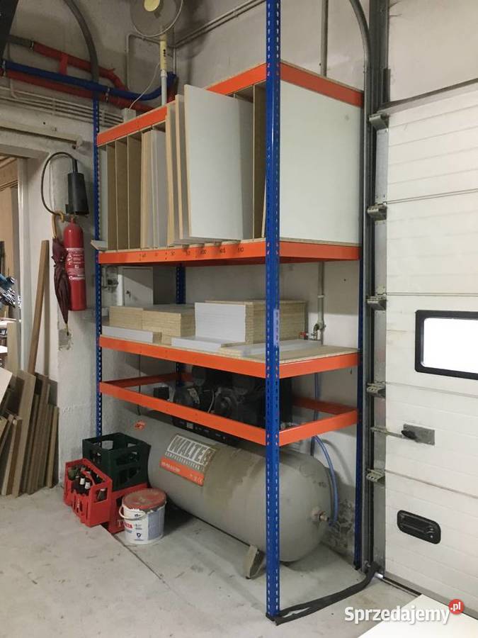 Regaly metaloweregal do magazynukątownik