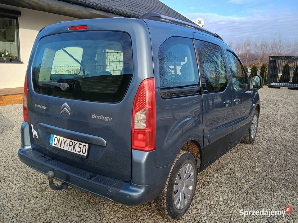 Citroen Berlingo 16 Hdi 2010r 90 koni z wielofunkcyjna kierownica opolskie Hajduki Nyskie
