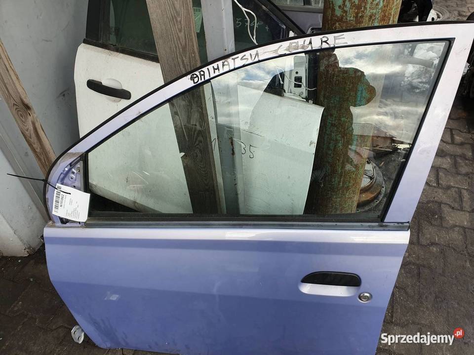DRZWI LEWE PRZÓD DAIHATSU CUORE II osobowe Pozostałe Lipno