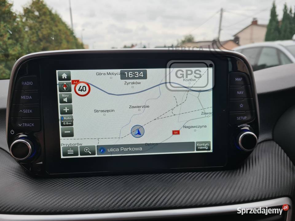 Mapy Hyundai Tucson III i30 ix35 i40 Santa Fe podkarpackie