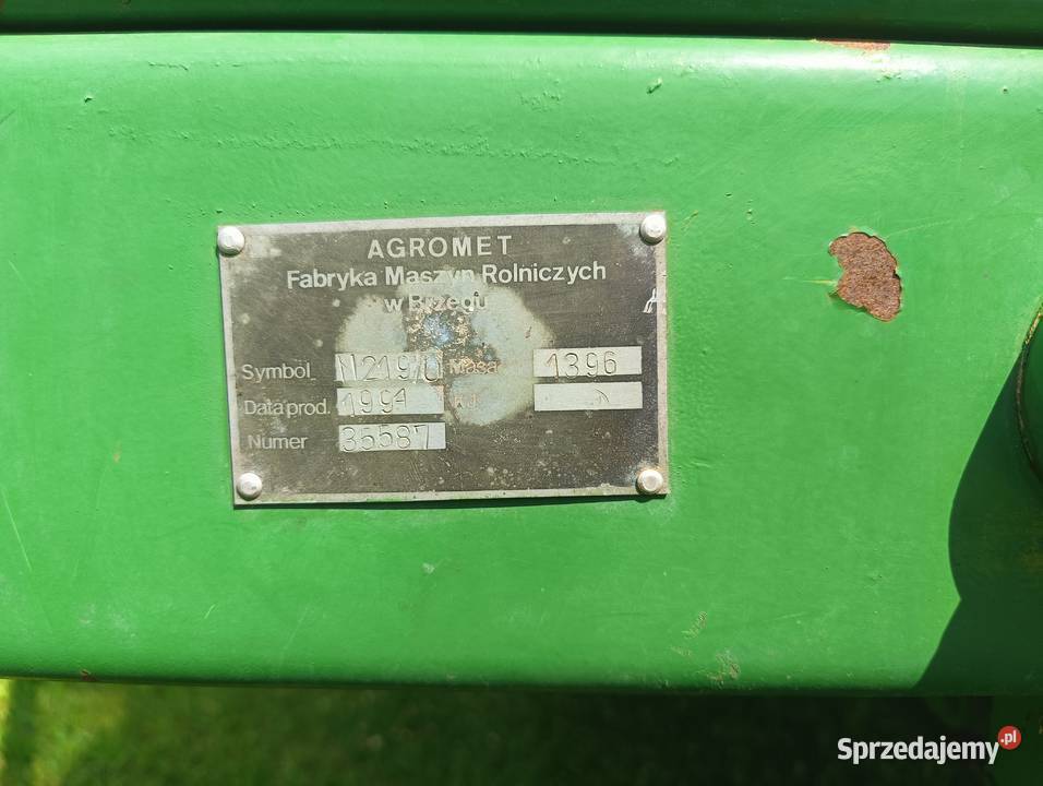 Rozrzutnik Agromet 35t nieuszkodzony Wiewiec