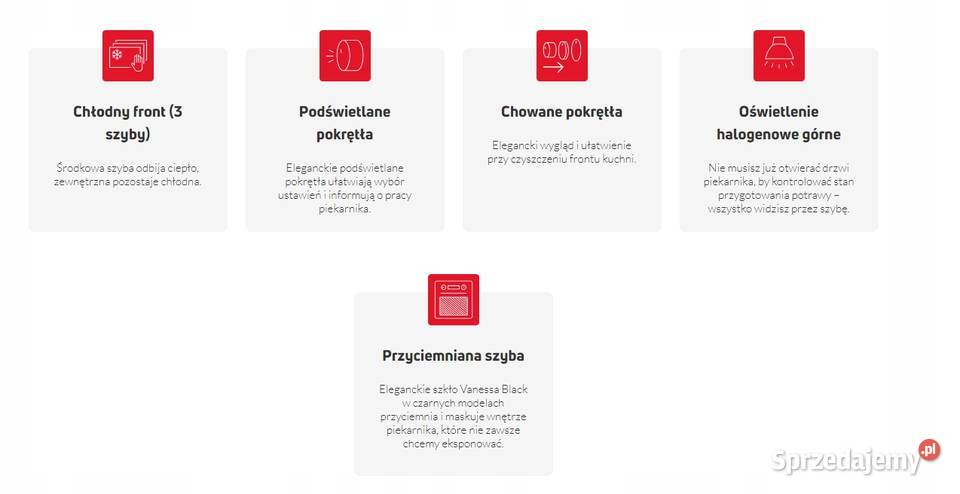 Piekarnik elektryczny do zabudowy Amica ED Skawina