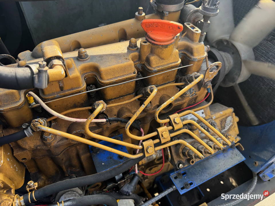 silnik 4cyl Perkins KF mały Perkins moc ok 50 Działoszyn