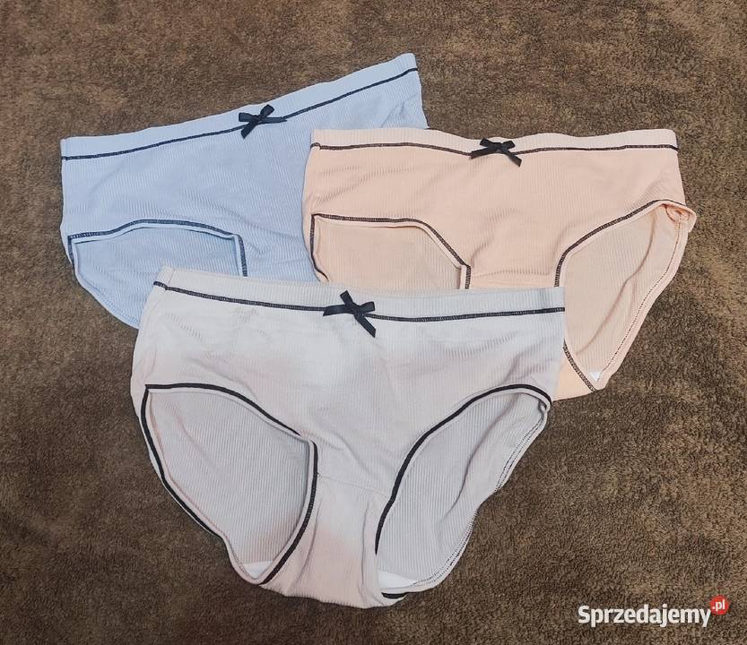 Damskie figi XL różne kolorowy kpl 3 mazowieckie Piaseczno