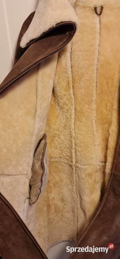 Klasyczny i elegancki kożuch damski w kolorze Żary sprzedam