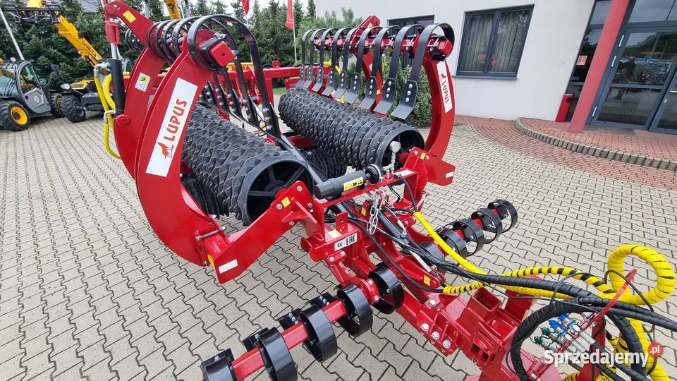 Wał uprawowy z włóką hydr 62m 530 mm wał nieuszkodzony