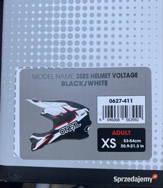 Kask ONeal 3SRS nowy rozmiar XS Zbylitowska Góra