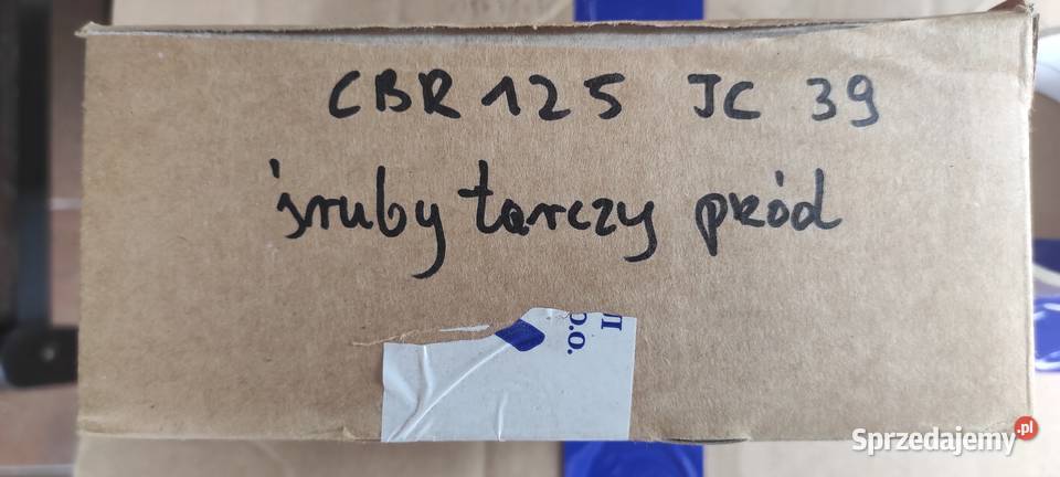 Honda CBR 125 JC 39 śruby tarczy przód Warszawa
