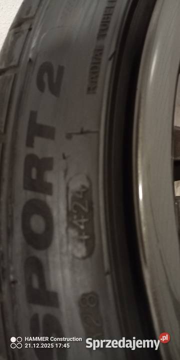 Koła BMW M Pakiet 18 opony 2024