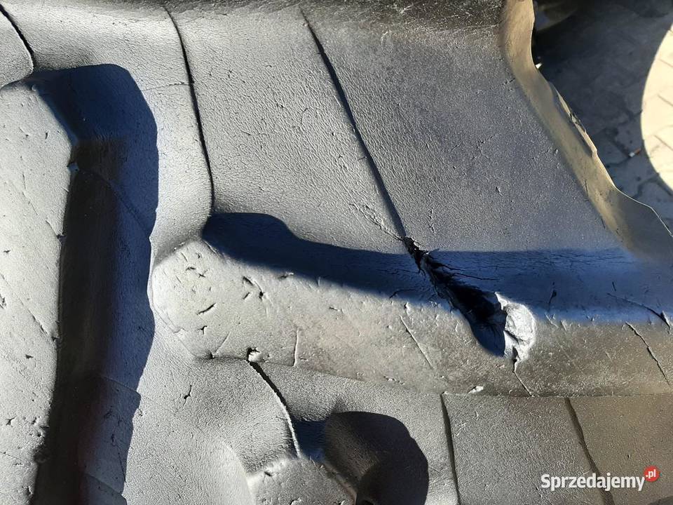 2x Opona używana rolnicza 48070R38 PIRELLI TM700 Zaścianki