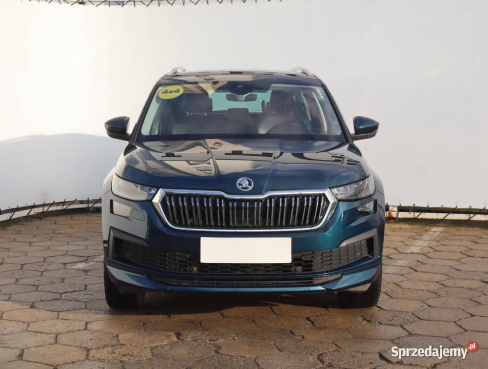 Skoda Kodiaq 20 TSI skórzana tapicerka Škoda łódzkie Łódź