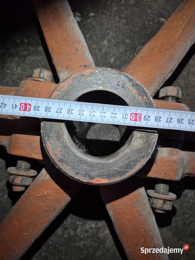 Koło pasowe na pas płaski średnica 62 1 Produkcja Ruda Pilczycka