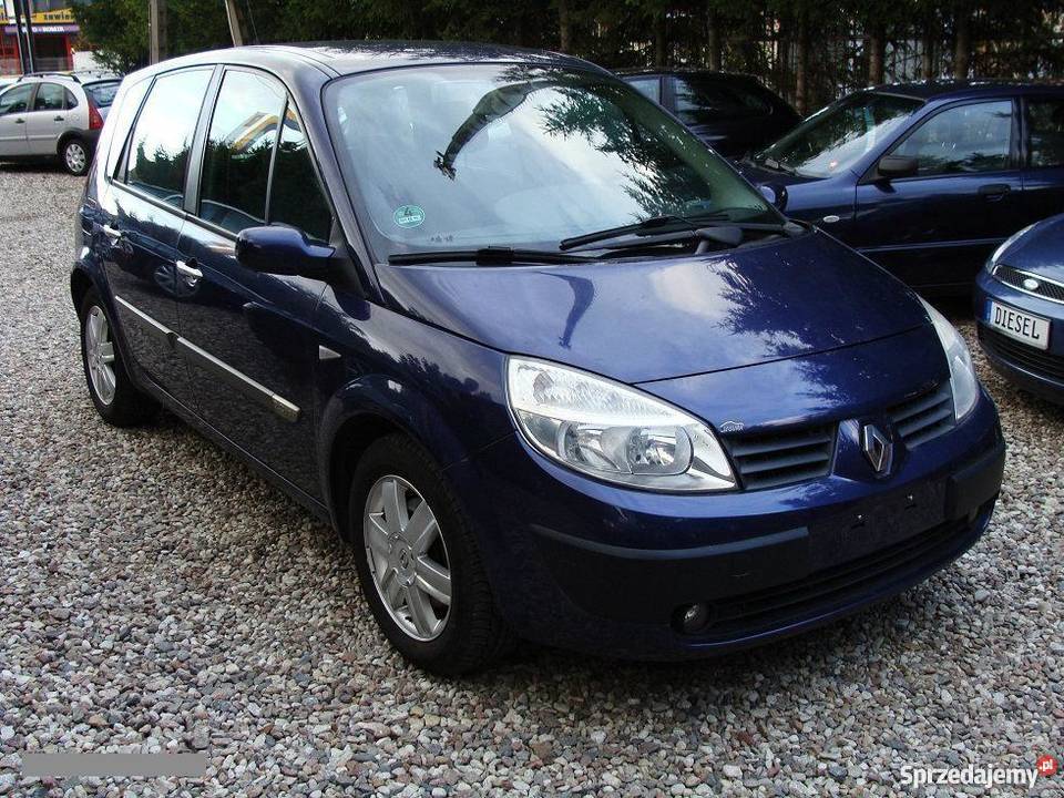 Renault Scenic niebieski pomorskie Sopot