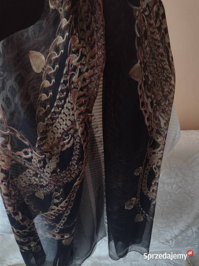 RIVER ISLAND Długi szal z łańcuchami z Londynu Dla kobiet Dodatki Kraków