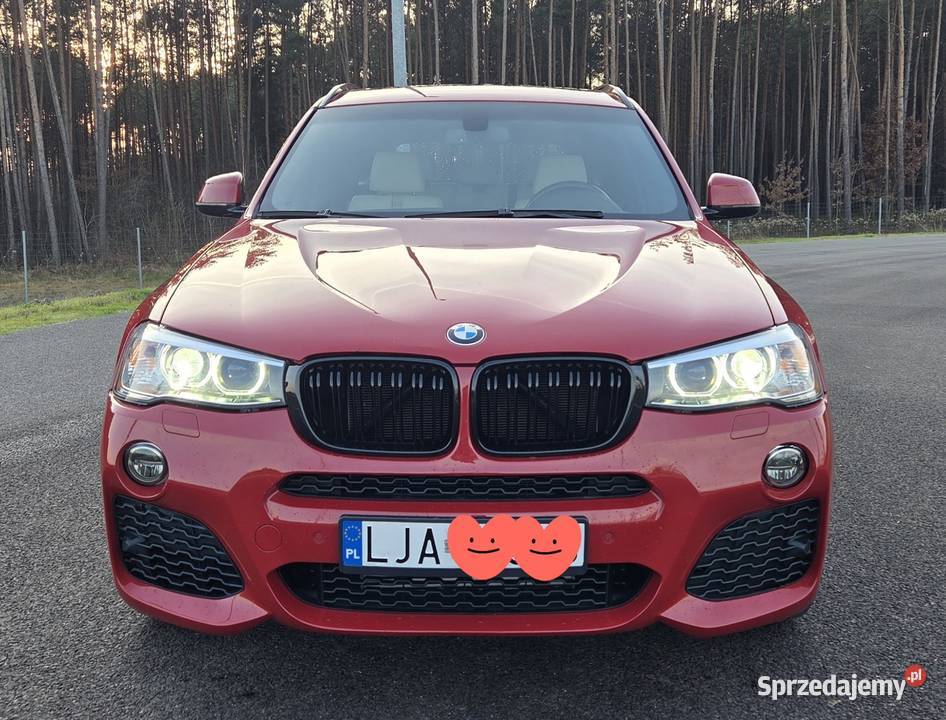 BMW X3 F25 30I 306HP MPAKIET zmieniarka CD Dąbie