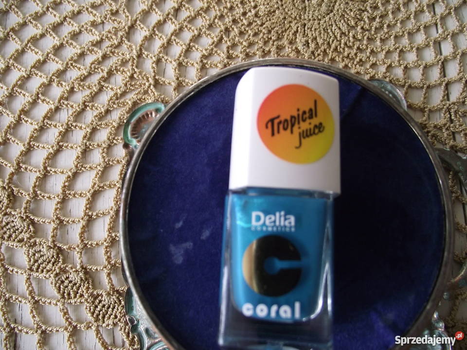 LAKIER DO PAZNOKCI DELIA SZMARAGDOWY TURKUS Dla kobiet Manicure, pedicure wielkopolskie sprzedam