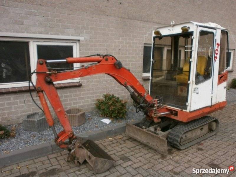 Minikoparka ATLAS 404 sprawna lekka perkins Rok produkcji 1999 Wałcz