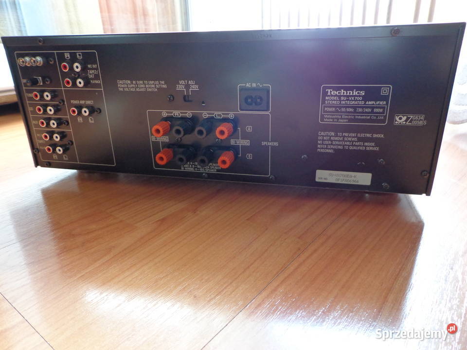 Wzmacniacz TECHNICS SUVX700 małopolskie