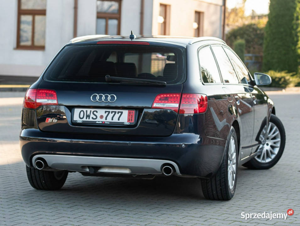 Audi A6 SLine 24i V6 177 Skóra Navi BiXenon elektrycznie ustawiane fotele Zwoleń