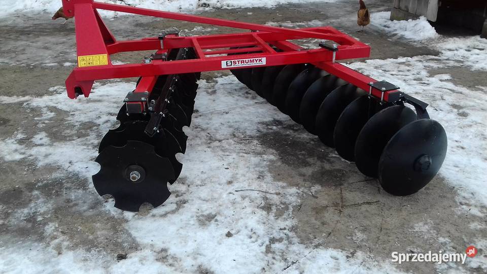 Talerze 510mm układ V X Brona talerzowa