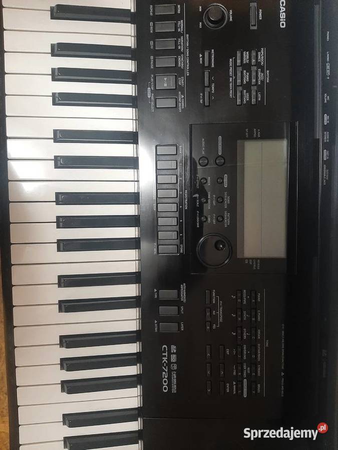 Keyboard casio ctk 7200 Casio Dąbrowa Górnicza