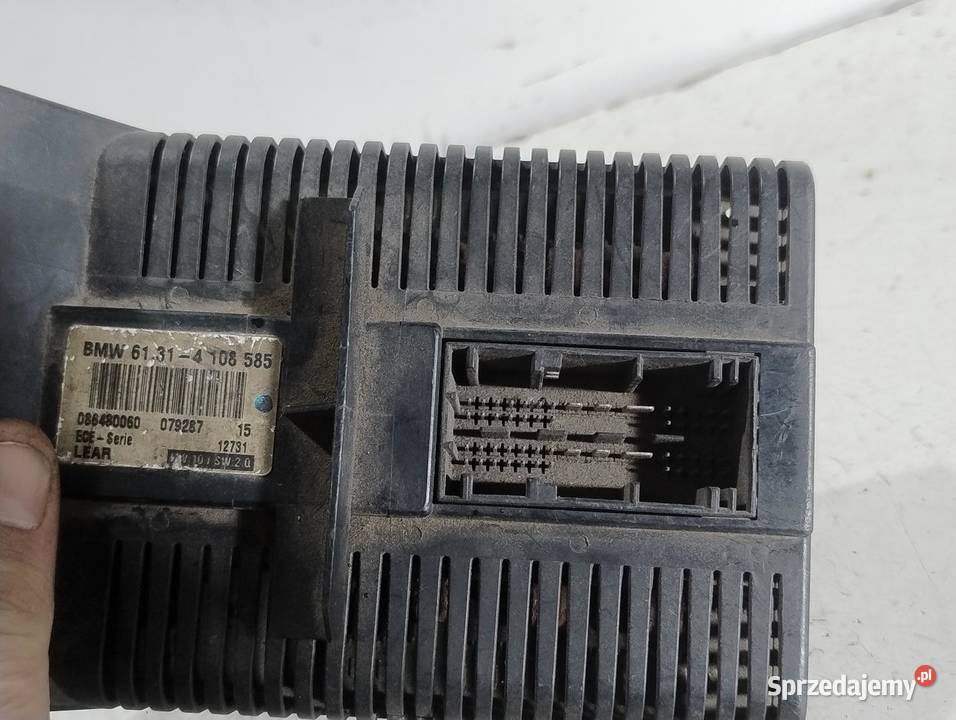 PANEL WŁĄCZNIK ŚWIATEŁ BMW E46 4108585 086480060 osobowe Wyposażenie wnętrza