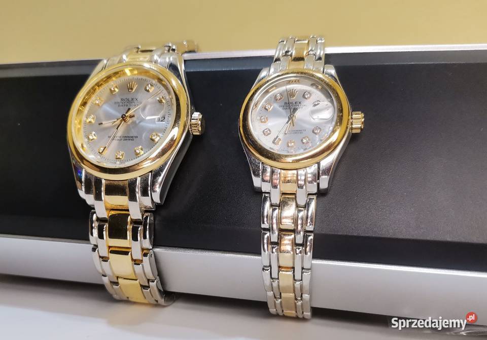 Komplet zegarków Rolex damskimeski sprzedam