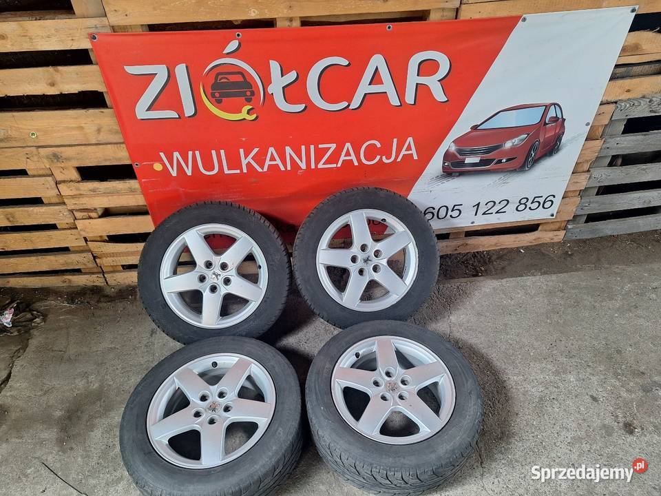 Alufelgi 5x108 16 ET44 PEUGEOT 407 605 Partner Choceń