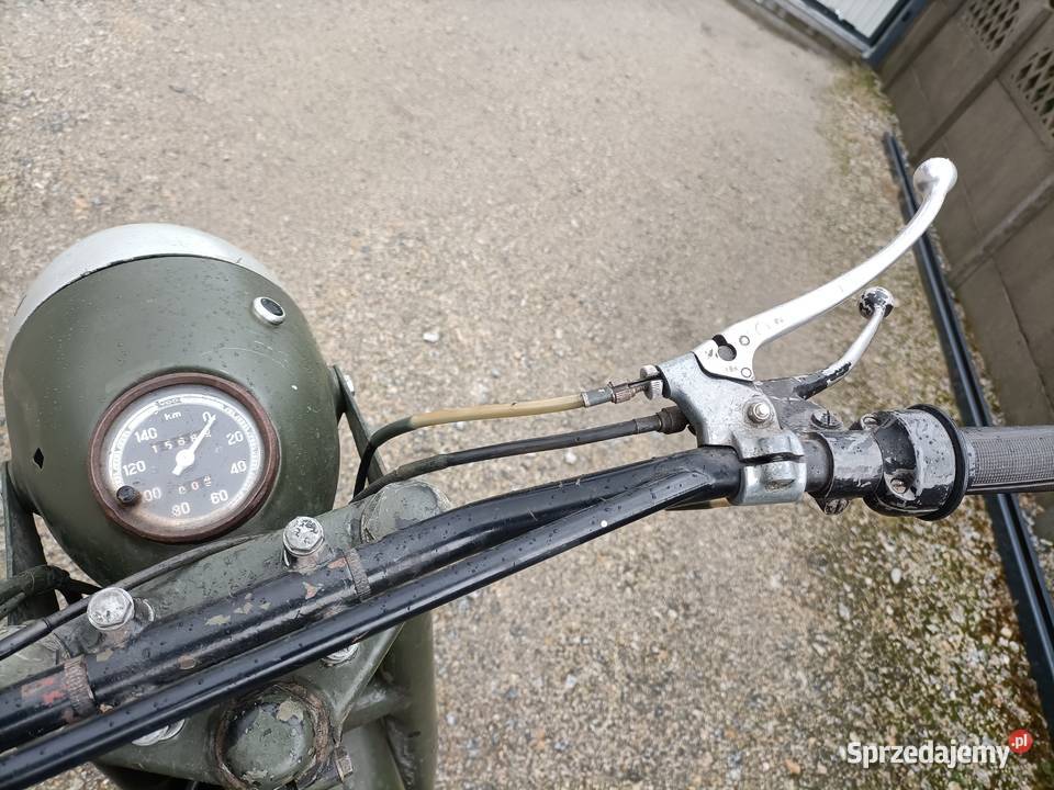 Jawa 350 Monark z dokumentami do rejestracji w kujawsko-pomorskie Padniewko