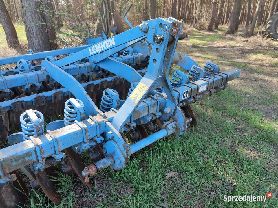 Brona talerzowa LEMKEN RUBIN 9300 talerzówka wał nieuszkodzony Przemęt sprzedam