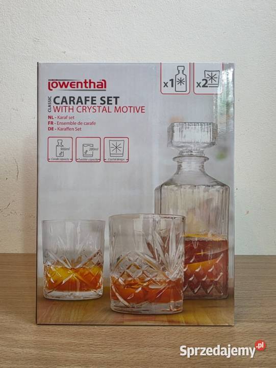 Zestaw do Whisky Karafka 2 Szklanki Biłgoraj sprzedam