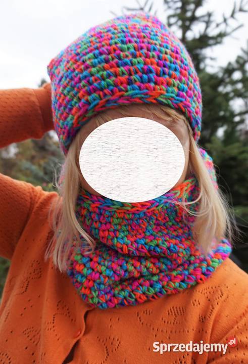 komplet czapka komin rózne kolory Kraków