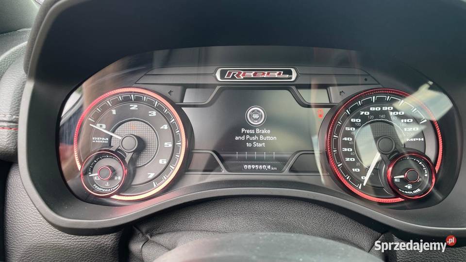 Ram 1500 57 Rebel Crew Cab 2019r 399KM 1500 Samochody osobowe śląskie