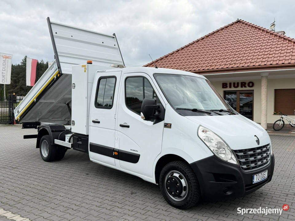 Renault Master 7 Osób Brygadówka DOKA Zabudowa wspomaganie kierownicy Widełki
