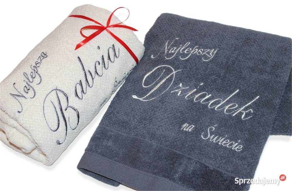 Prezent na DZIEŃ BABCI i DZIADKA Ręczniki 550g Grudziądz