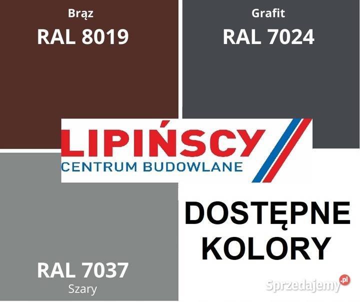 Rynna kwadratowa na balkon taras Renoplast RK65 Warszawa