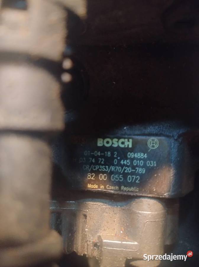 RENAULT 19DCI Pompa wtryskowa 0445010031 Kielce